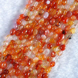 Natural Irregular Carnelian Stone Beads for DIY Bracelet Making