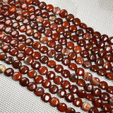 Flat Round Agates Beads Natural Stone Tiger Eye Rainbow Beads 10x10x5mm