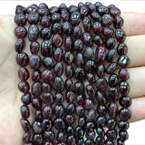 Natural Red Garnet Irregular Spacer Beads 8-10MM 15''