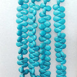 Pine Stone Flat Drop Loose Beads 10-18m for Jewelry Making