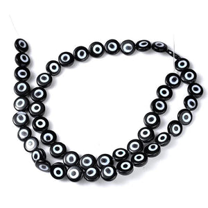 8mm Shell Beads Mixed Eyes Loose Spacer Beads for Jewelry Making DIY