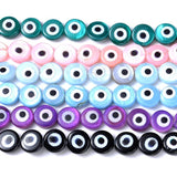 8mm Shell Beads Mixed Eyes Loose Spacer Beads for Jewelry Making DIY