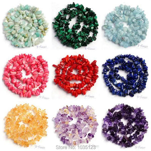 Natural Lapis Lazuli Chip Gravel DIY Loose Beads Strand Jewelry Making