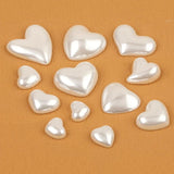 Imitation Pearl Patch Smooth Heart Shape DIY Making