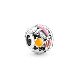10 Pcs Enamel Demon Eye Dream Catcher Greek Evil Eye Charm DIY Jewelry Gift