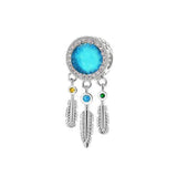 10 Pcs Enamel Demon Eye Dream Catcher Greek Evil Eye Charm DIY Jewelry Gift