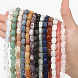 8x12mm Natural Stone Beads for Bracelets