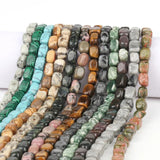 8x12mm Natural Stone Beads for Bracelets