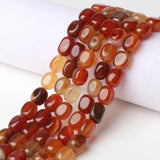 8x12mm Red Persian Agates Stone Beads for Diy Bracelet Making