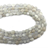 Moonstone 8-10mm Irregular Stone Beads for Jewelry Making