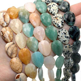 Amazonite Lapis Lazuli Quartz Agate Water Drop Beads for Jewelry Making