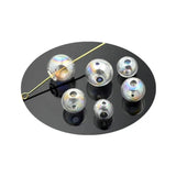10pc Colorful 10mm 12mm 14mm Glass Ball Globe Pendant Jewelry Findings