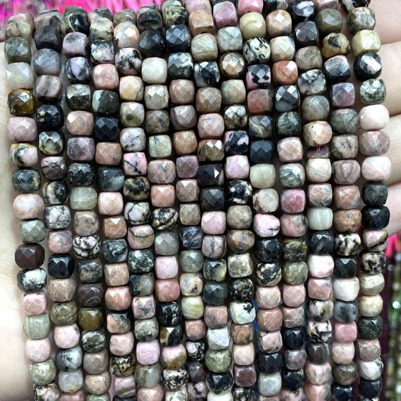 Rhodonite Spacer Beads 5mm for Jewelry Making DIY Bracelet