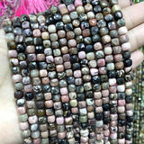 Rhodonite Spacer Beads 5mm for Jewelry Making DIY Bracelet