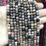 Rhodonite Spacer Beads 5mm for Jewelry Making DIY Bracelet