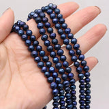 Round Pearl Bead Freshwater Pearls 5-6mm DIY Jewelry Making