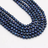 Round Pearl Bead Freshwater Pearls 5-6mm DIY Jewelry Making