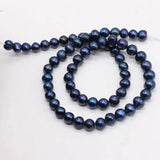 Round Pearl Bead Freshwater Pearls 5-6mm DIY Jewelry Making