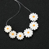 8 10mm Natural Flower Shell Beads Spacer Beads For DIY Jewelry Making
