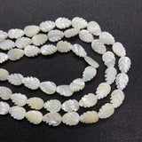Leaf Shape Shell Beads Mother-of-pearl Necklace Earring DIY Charm
