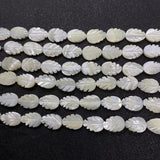 Leaf Shape Shell Beads Mother-of-pearl Necklace Earring DIY Charm