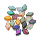 20Pcs 11x15mm Glass Bicone Beads Rhombic Crystal Diy Crafts Pendant Accessories