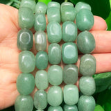 8x12mm Irregular Green Aventurine Jades Stone Beads