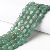 8x12mm Irregular Green Aventurine Jades Stone Beads