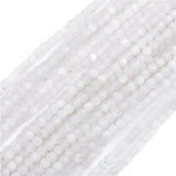 Moonstone Cube Square Beads 2-3mm Loose Spacer Stone for DIY Necklace Bracelet