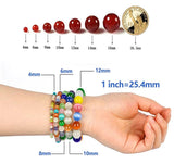 Lapis Lazuli Stone Beads 15in 4/6/8/10mm DIY Bracelet