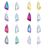 Crystal Wing Pendant Glass Charms Beads for DIY Jewelry 12PCS