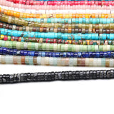 Agates Cylinder Shape Spacer Beads for Jewelry Making