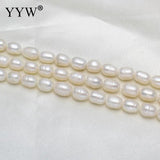 8-9mm Rice Freshwater Pearl Beads DIY Necklace Bracelet Jewelry Making