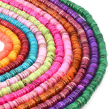 7-8mm Natural Shell Stone Beads Spacer Beads Dyed For Jewelry