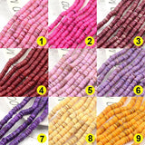 7-8mm Natural Shell Stone Beads Spacer Beads Dyed For Jewelry