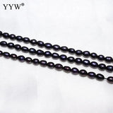 4-5mm Cultured Potato Freshwater Pearl Loose Beads for DIY Jewelry 15 Inch