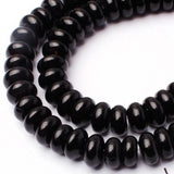 Natural Agates Stone Loose Beads 3x6mm Smooth Spacers Shape DIY Gem Bracelet