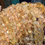 Natural Stone Citrine Quartz Beads 14'' Strand for Jewelry Making