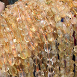 Natural Stone Citrine Quartz Beads 14'' Strand for Jewelry Making