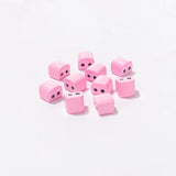 35pcs 5x6mm Enamel Beads For Bracelets Making DIY Colorful Beads