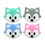 10pcs Food Silicone Beads Rodent Baby Chewable Teether Beads DIY Jewelry