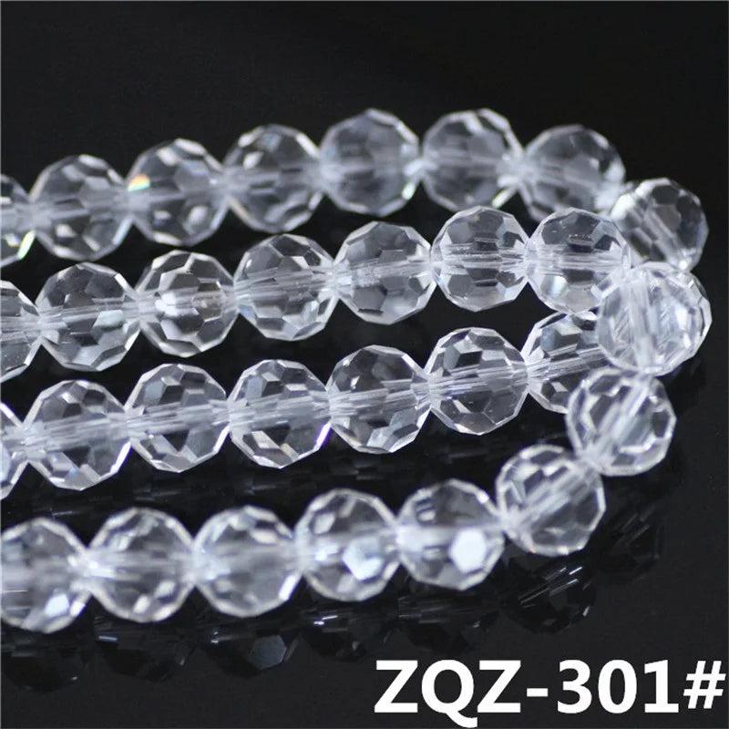 Austria Green Faceted Ball Bead 2-12MM for Jewelry Making