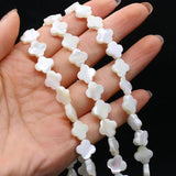 Natural Mother-of-pearl Shell Plum Blossom Beads DIY Jewelry Making