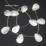 10pcs Natural Mother of Pearl Shell for DIY Jewelry Making