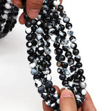 Striped Agate Round Beads for Jewelry Making 8-10MM Size