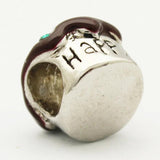 Birthday Cake Charm European Beads DIY Jewelry Accessories Alloy