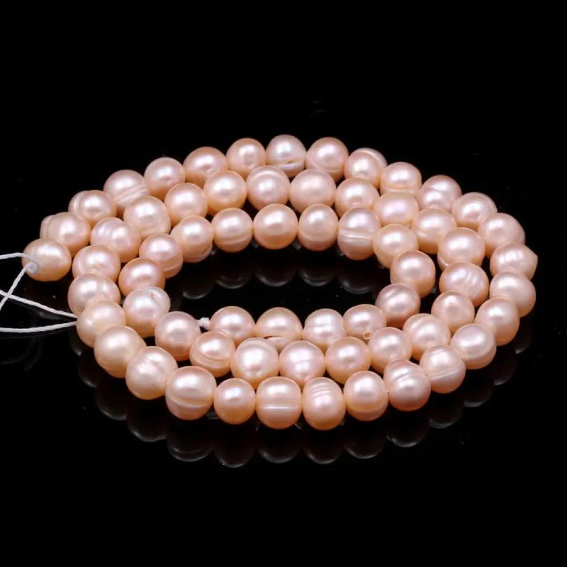 6-7mm Freshwater Pearl Spacer Beads for Jewelry Making