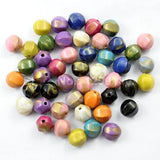100pcs Watermelon Shape Acrylic Beads, DIY Jewelry Accessory 13mm