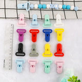 20pcs Plastic Baby Pacifier Clips Soother Holder For DIY Chain
