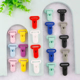 20pcs Plastic Baby Pacifier Clips Soother Holder For DIY Chain